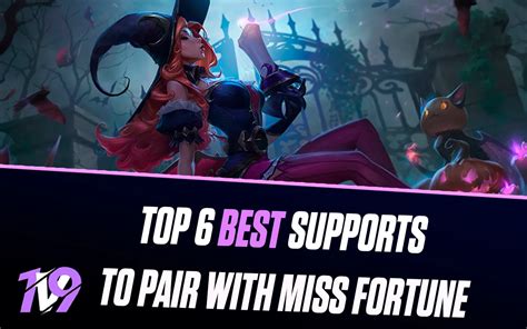 best supports for miss fortune